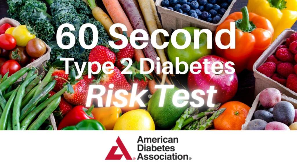 Take the 60 Second Diabetes Risk Test