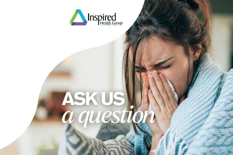 What should I do when I'm sick?